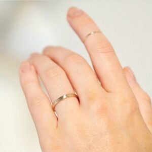 Catbird White Gold Wedding Band